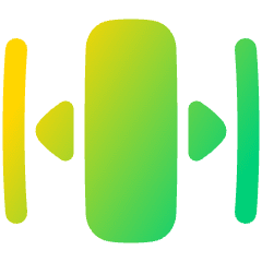 Ui Phone Slider Horizontal Icon from Plump Gradient Set