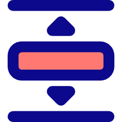 Ui Phone Slider Vertical Icon from Core Pop Set