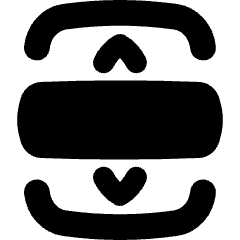 Ui Phone Slider Vertical Icon from Flex Solid Set