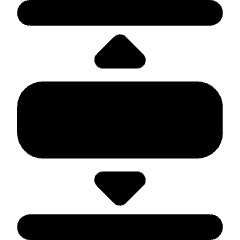 Ui Phone Slider Vertical Icon from Core Solid Set