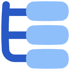 Web Hierarchy Icon from Flex Flat Set