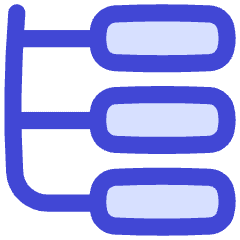 Web Hierarchy Icon from Flex Duo Set