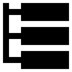 Web Hierarchy Icon from Sharp Solid Set