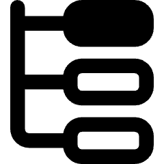 Web Hierarchy Icon from Core Remix Set