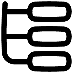 Web Hierarchy Icon from Flex Line Set