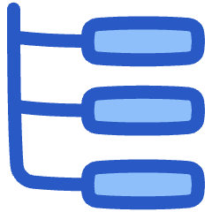 Web Hierarchy Icon from Plump Duo Set