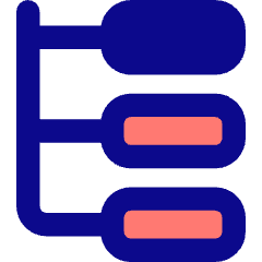 Web Hierarchy Icon from Core Pop Set
