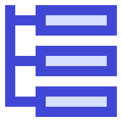 Web Hierarchy Icon from Sharp Duo Set