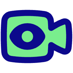 Live Video Online View Icon from Plump Pop Set