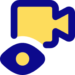 Live Video Online View Icon from Core Pop Set