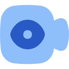 Live Video Online View Icon from Flex Flat Set