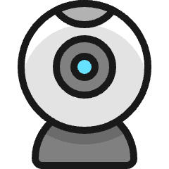 Webcam 2 Icon from Ultimate Colors Set