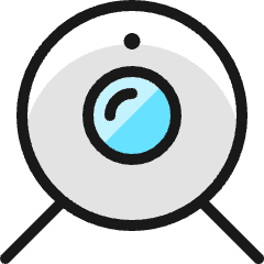 Webcam Icon from Ultimate Colors Set
