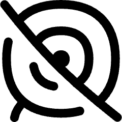 Webcam Off Icon from Flex Line Set