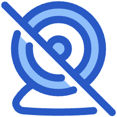 Webcam Off Icon from Plump Duo Set