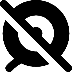 Webcam Off Icon from Core Solid Set