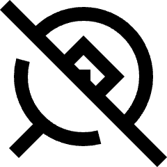 Webcam Off Icon from Sharp Line Set