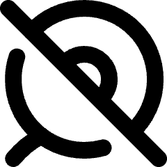 Webcam Off Icon from Micro Line Set