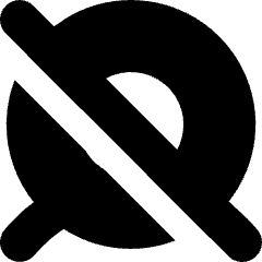 Webcam Off Icon from Micro Solid Set