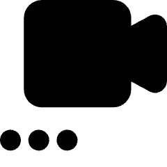 Webcam Video Call Connecting Icon from Core Solid Set