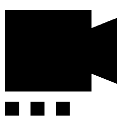 Webcam Video Call Connecting Icon from Sharp Solid Set