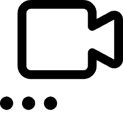 Webcam Video Call Connecting Icon from Core Line Set