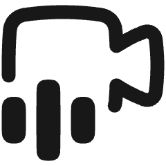 Webcam Video Call Voice Icon from Plump Remix Set