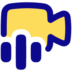 Webcam Video Call Voice Icon from Plump Pop Set