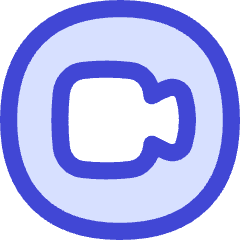 Webcam Video Circle Icon from Flex Duo Set