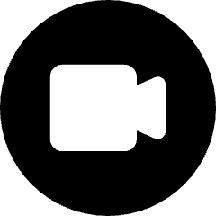 Webcam Video Circle Icon from Core Solid Set