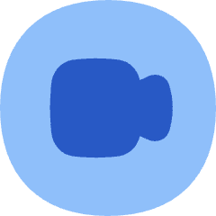 Webcam Video Circle Icon from Flex Flat Set