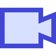 Webcam Video Icon from Sharp Duo Set