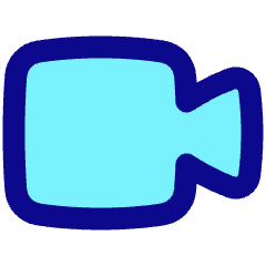 Webcam Video Icon from Plump Pop Set