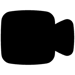 Webcam Video Icon from Plump Solid Set