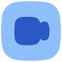 Webcam Video Square Icon from Flex Flat Set
