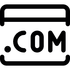 Browser Com Icon from Ultimate Regular Set