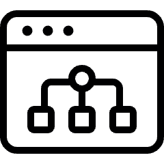 Browser Page Hierarchy Icon from Ultimate Light Set