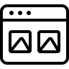 Browser Page Media Icon from Ultimate Light Set