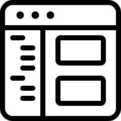 Browser Page Text 2 Icon from Ultimate Light Set