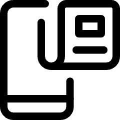 Coding Apps Website Smartphone Newspaper Icon from Ultimate Regular Set