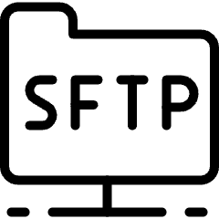 Coding Apps Website Web Dev Sftp Icon from Ultimate Light Set