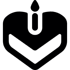 Wedding Cake Heart Icon from Ultimate Bold Set