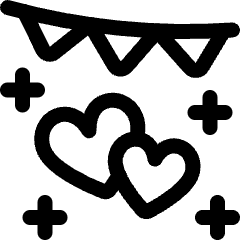 Wedding Celebration Icon from Ultimate Regular Set