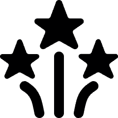 Wedding Fireworks Icon from Ultimate Bold Set