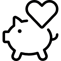 Wedding Money Piggy Icon from Ultimate Light Set