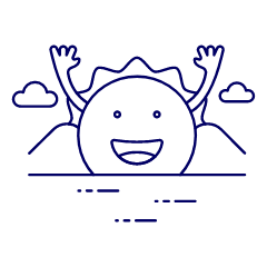 Hello World Illustration from UX Line Set