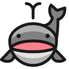 Whale Body 1 Icon from Ultimate Colors Set