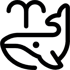Whale Body Icon from Ultimate Regular Set
