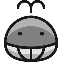 Whale Icon from Ultimate Colors Set