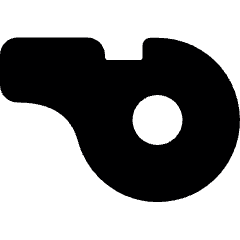 Whistle 1 Icon from Ultimate Bold Set
